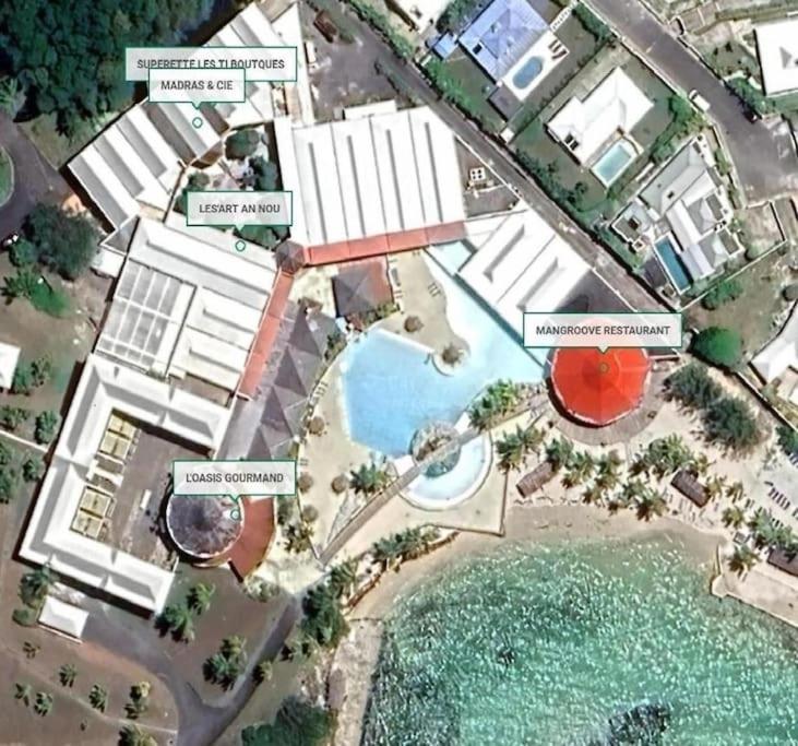 Studio Bord De Mer Avec Piscine - Le Manganao, Saint-Francois Saint-Francois (Grande-Terre) Exterior foto